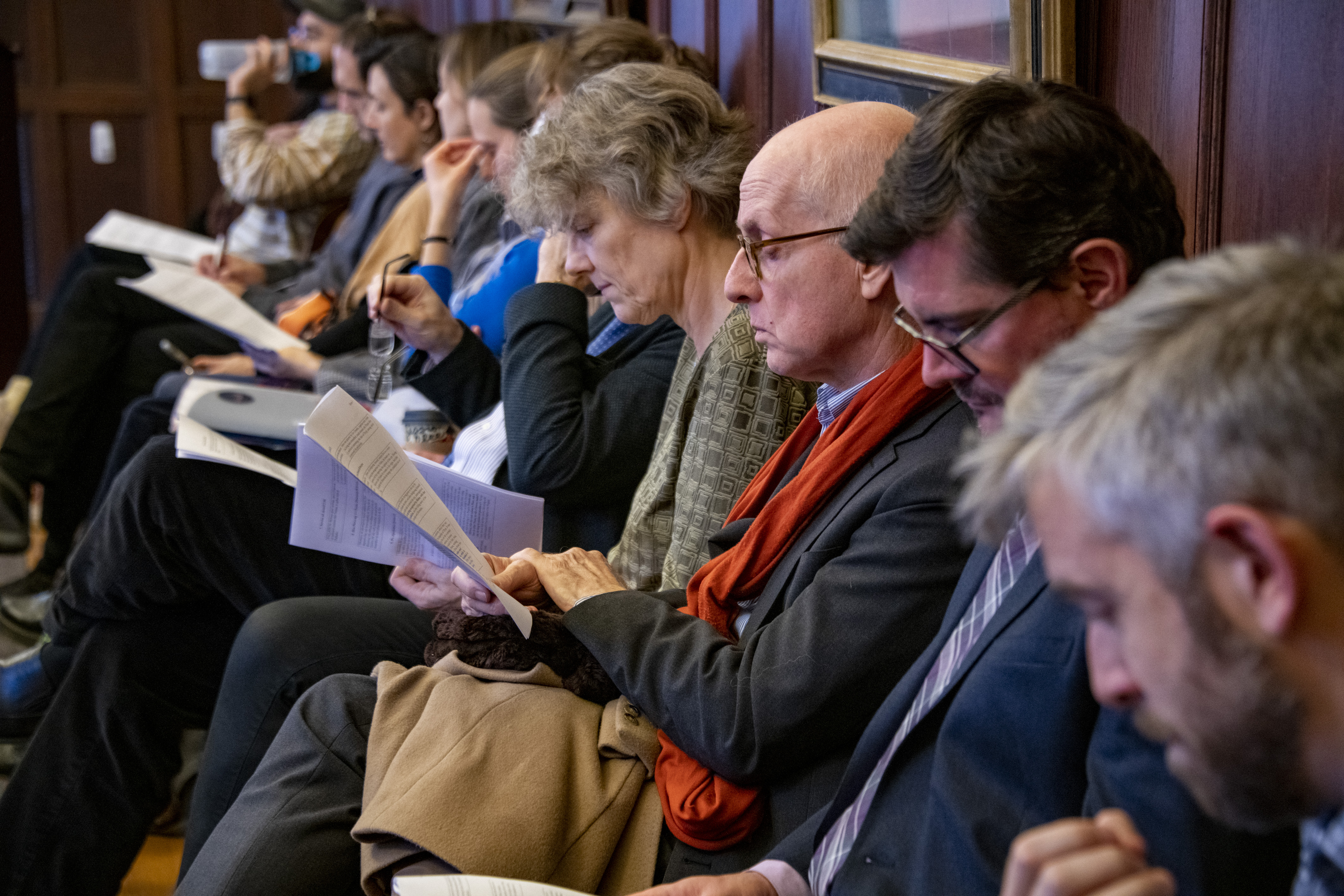 Attendees at the Ancient Societies Workshop on January 17, 2023