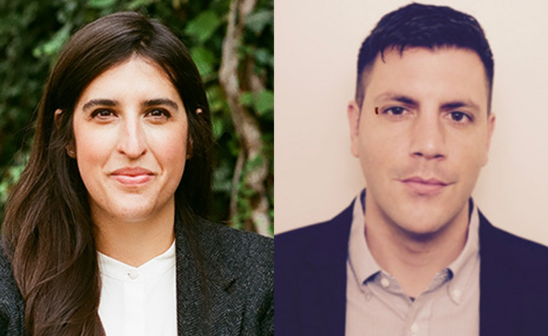 Linnea Turco and Peter Tinti